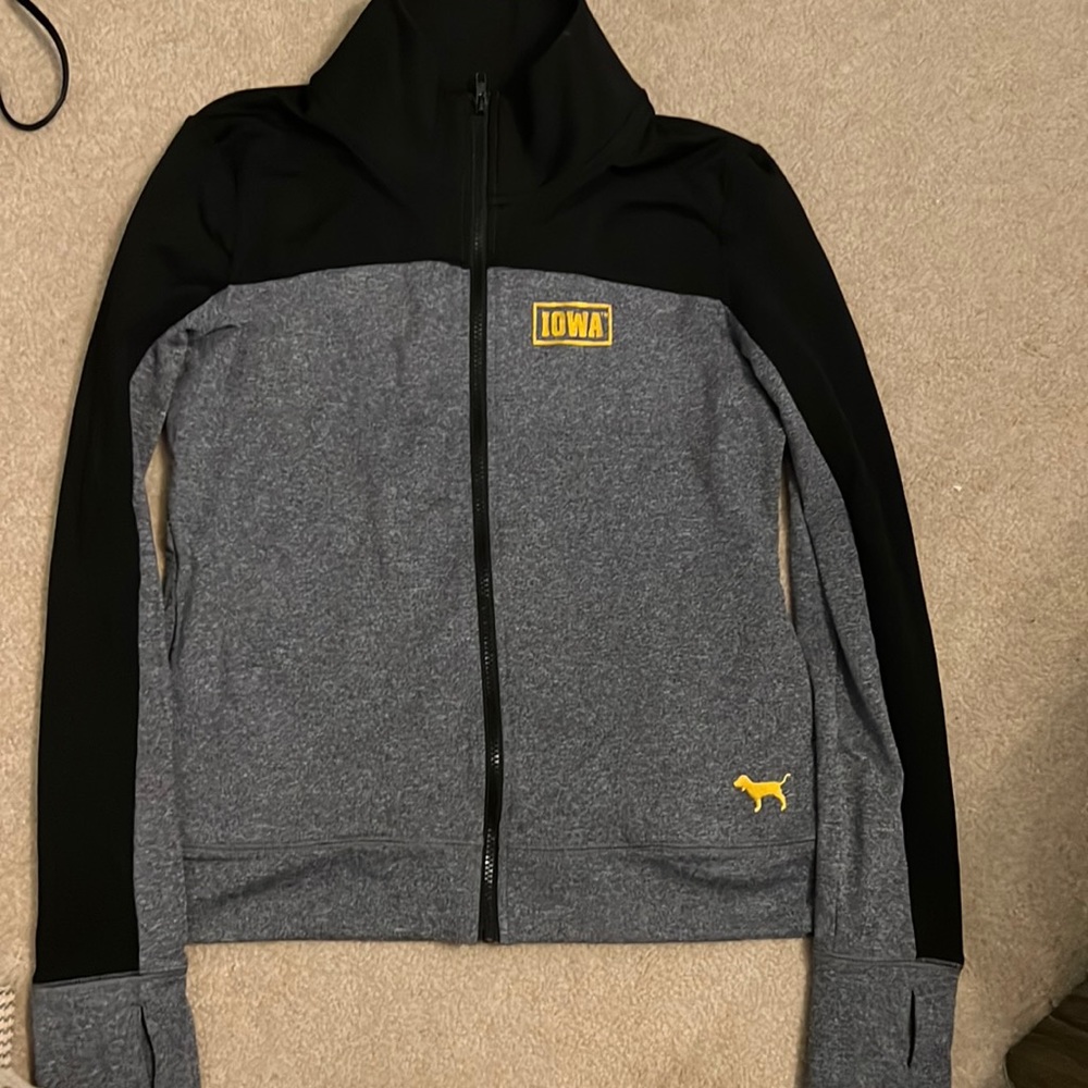 PINK Iowa Hawkeye zip up